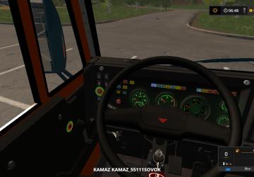 Kamaz 55111 After Overhaul version 0.02 for Farming Simulator 2017 (vFarming simulator 17)