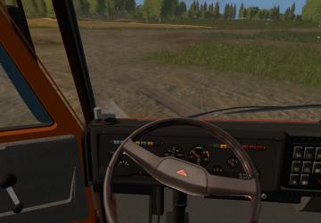KAMAZ 55111 Sovok 1 and NEFAZ 8529S Trailer v1.2 for Farming Simulator 2017 (v1.5.3.1)