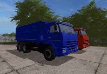 KamAZ-552900 version 1.1.0.0 for Farming Simulator 2017 (v1.5.x)