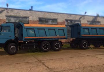 KamAZ-65115 version 1.1 for Farming Simulator 2017 (v1.5x)