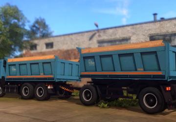 KamAZ-65115 version 1.1 for Farming Simulator 2017 (v1.5x)