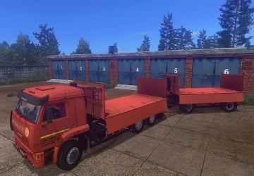 KAMAZ-65115 version 1.8 for Farming Simulator 2017 (v1.5.3)