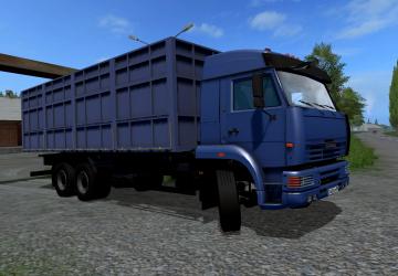 KamAZ-65117 Grain Truck version 3.0.6 for Farming Simulator 2017 (v1.5.x)