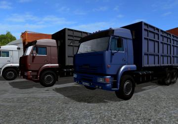 KamAZ-65117 Grain Truck version 3.0.6 for Farming Simulator 2017 (v1.5.x)