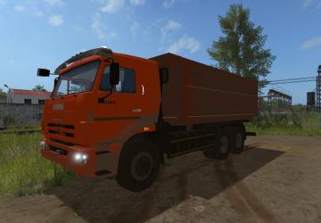 KamAZ-652900 version 1.1.0.0 for Farming Simulator 2017 (v1.5.x)