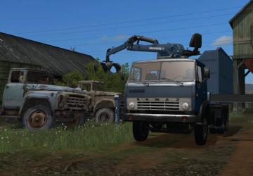 KamAZ Wrecker version 08.10.20 for Farming Simulator 2017 (v1.5x)