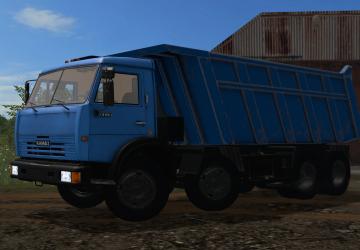 KamAZ Dump Truck version 08.10.20 for Farming Simulator 2017 (v1.5x)