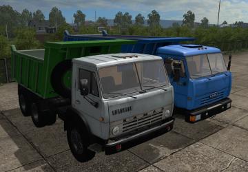 KamAZ Dump Truck version 08.10.20 for Farming Simulator 2017 (v1.5x)