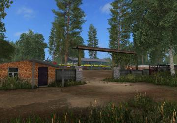 Arkhangelskoye Map Remodel version 2 for Farming Simulator 2017 (v1.5.3.1)
