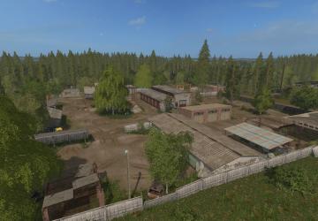 Beryozovka Map Remake version 2.3 for Farming Simulator 2017 (v1.5.3.1)