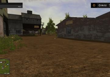 Small Settlement Map version 1 for Farming Simulator 2017 (vFarming Simulator17)