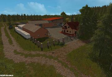 Podravina Map version Final for Farming Simulator 2017 (v1.5.x)