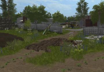 Shevchenkovo Village Map version 0.2 for Farming Simulator 2017 (v1.5.3)