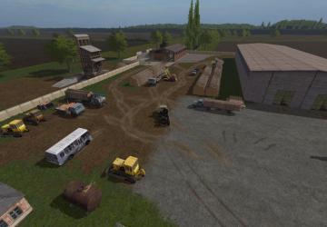Map UkrAgro_by_Clondike Map - Rework version 1.1.2 for Farming Simulator 2017 (v1.5.3.0)