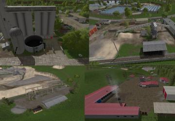 Golden Ear Map Rework version 1.7.1A UPDATE 9.0 for Farming Simulator 2017 (v1.5.x)
