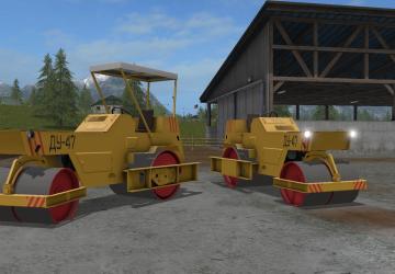 DU-47 Roller version 1.0.0.0 for Farming Simulator 2017 (v1.5.x)