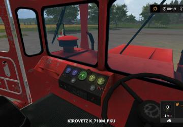 Kirovets K710M version 1.0.0.0 for Farming Simulator 2017 (v1.5.3.1)
