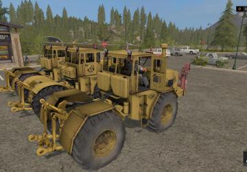 Kirovets K-700 and K-701 with Blade version 1.1 for Farming Simulator 2017 (v1.5.3.1)