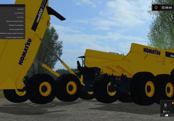 Komatsu HM400-5 version 1.0 for Farming Simulator 2017 (v1.5.3.1)