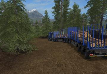 Road Train Pack version 2.2A for Farming Simulator 2017 (v1.5.x)