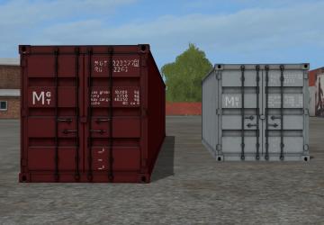 Containers version 2.1 for Farming Simulator 2017 (v1.5.x)