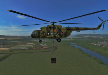 Mi-8 Bucket Attachment version 1.0 for Farming Simulator 2017 (v1.5x)