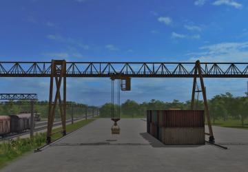 MKKS-32 Gantry Crane version 1.1 for Farming Simulator 2017 (v1.5x)