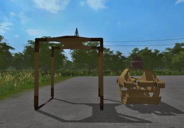 MKKS-32 Gantry Crane version 1.1 for Farming Simulator 2017 (v1.5x)