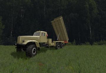 KrAZ255B Rework version 1.3 for Farming Simulator 2017 (v1.5.3.1)