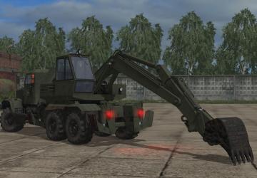 KrAZ-255B1 EOV-4421 version 1.1 for Farming Simulator 2017 (v1.5x)
