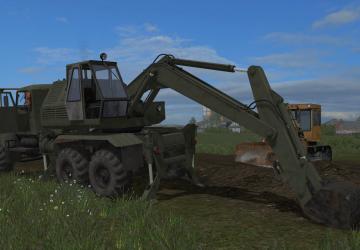 KrAZ-255B1 EOV-4421 version 1.1 for Farming Simulator 2017 (v1.5x)