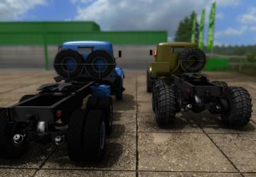 KrAZ-255B version 1.1 for Farming Simulator 2017 (vfs17)