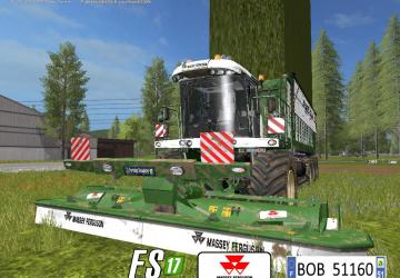 Krone Big 50m And 500k Zx550gd version 3.0 for Farming Simulator 2017 (v1.5.3.1)