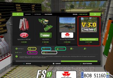 Krone Big 50m And 500k Zx550gd version 3.0 for Farming Simulator 2017 (v1.5.3.1)