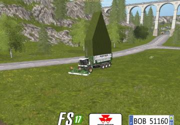 Krone Big 50m And 500k Zx550gd version 3.0 for Farming Simulator 2017 (v1.5.3.1)