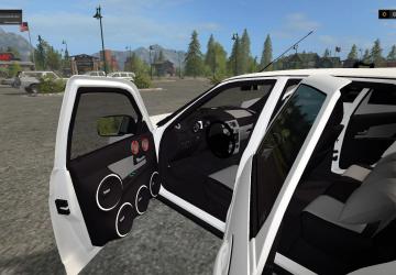 Lada 2170 Priora Turbo version 1.0 for Farming Simulator 2017 (v1.5.3.1)