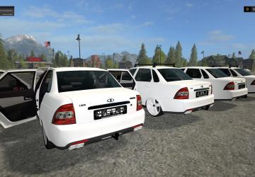 Lada 2170 Priora Turbo version 1.0 for Farming Simulator 2017 (v1.5.3.1)