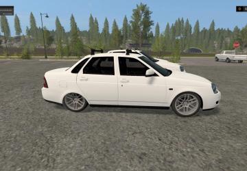 Lada 2170 Priora Turbo version 1.0 for Farming Simulator 2017 (v1.5.3.1)
