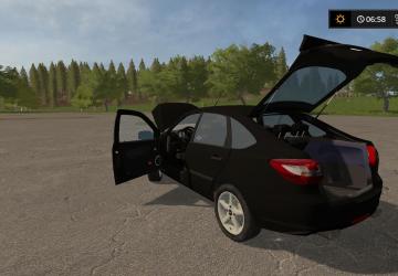 Lada Granta Liftback version 1.1 for Farming Simulator 2017