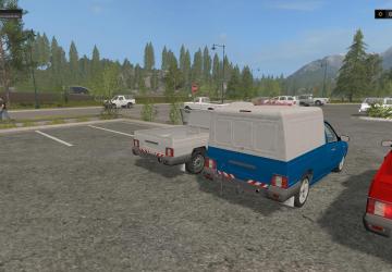 Lada Granta Pickup version 1.0 for Farming Simulator 2017 (v1.5.3.1)