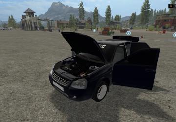 Lada Priora Sport version 1.0 for Farming Simulator 2017 (v1.5.3.1)