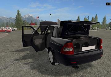 Lada Priora Sport version 1.0 for Farming Simulator 2017 (v1.5.3.1)
