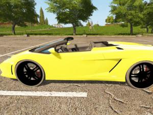 Lamborghini Gallardo Spyder version 04.12.16 for Farming Simulator 2017 (v1.2.1)