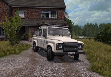 Land Rover Defender 110 version 1.0.0.0 for Farming Simulator 2017 (v1.5.x)