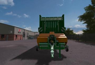 Malone Silage Wagon version 2.0 for Farming Simulator 2017 (v1.5.1.0)