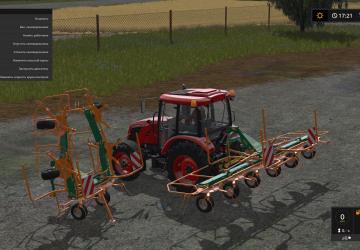 Malone Tedder version 1.0 for Farming Simulator 2017 (v1.5.3.1)
