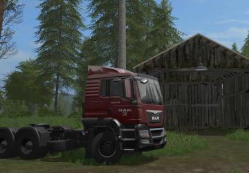 MAN TGS 26 Series version 1.0.0.0 for Farming Simulator 2017 (v1.5x)