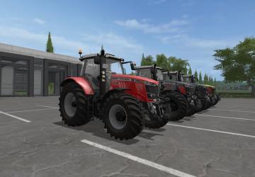 Massey Ferguson 7700S version 1.1.0.0 for Farming Simulator 2017 (v1.5.x)