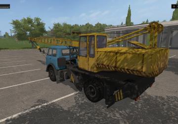 MAZ 504 Mobile Crane 2.0 version 1.0 for Farming Simulator 2017 (v1.5.3.1)
