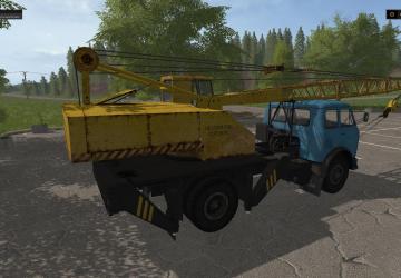 MAZ 504 Mobile Crane 2.0 version 1.0 for Farming Simulator 2017 (v1.5.3.1)